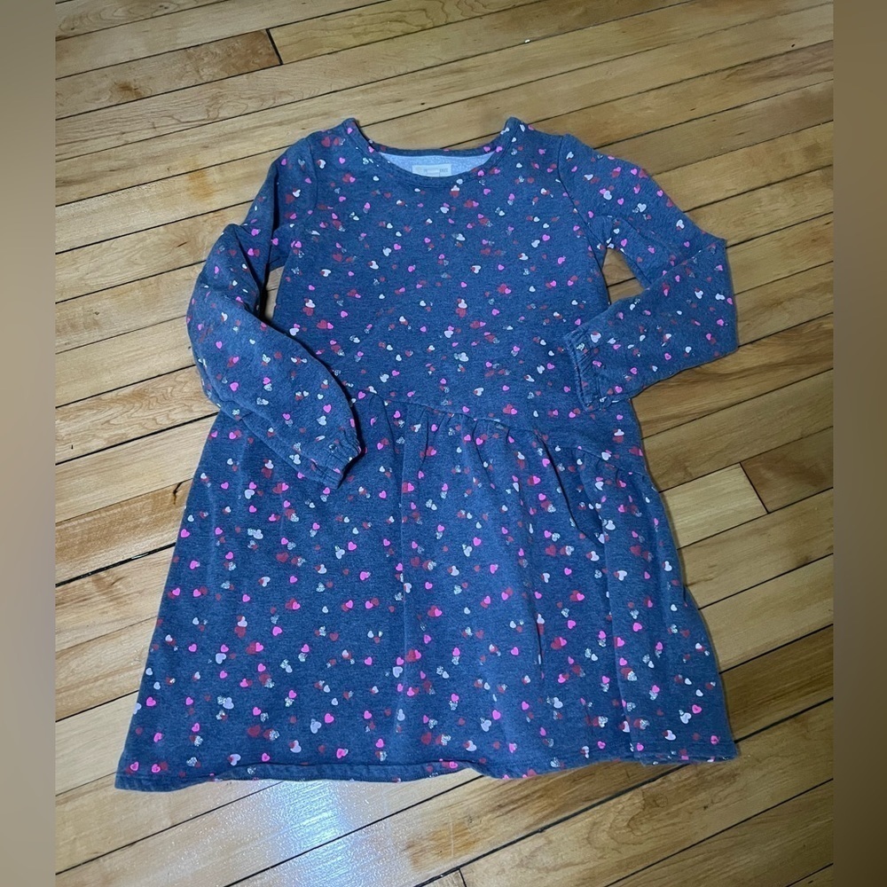 Tucker +‎ Tate long sleeve heart print dress